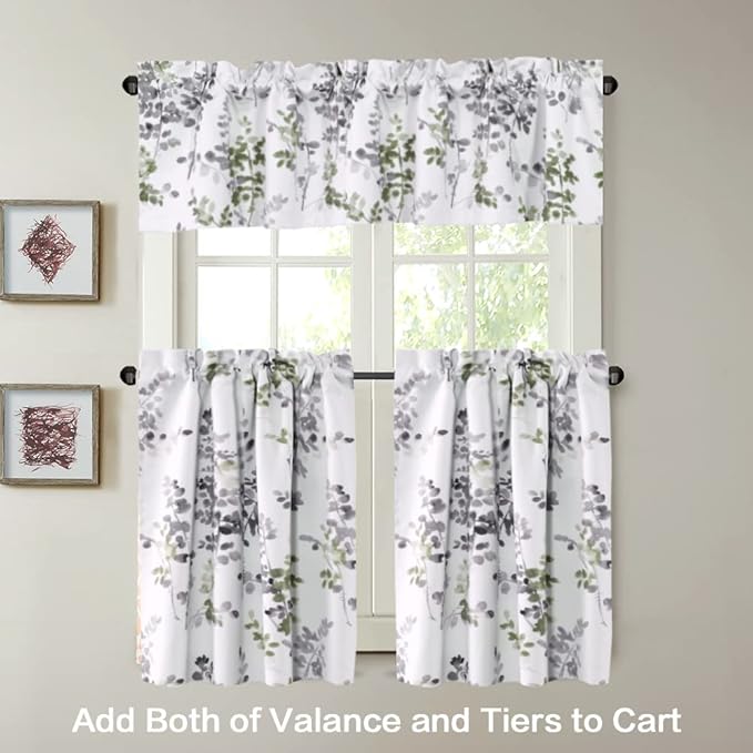 H.VERSAILTEX Valance for Kitchen Windows/Bathroom/Living Room/Bedroom Blackout - Image 6