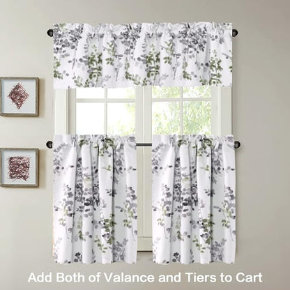 H.VERSAILTEX Valance for Kitchen Windows/Bathroom/Living Room/Bedroom Blackout - Image 6