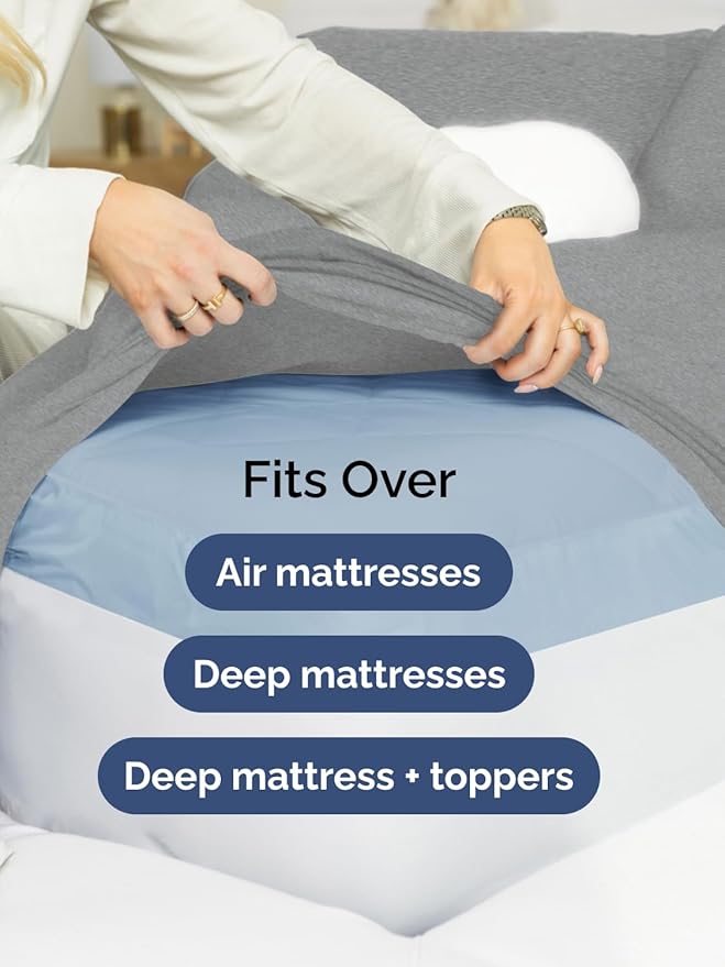 Extra Deep Queen Fitted Sheet - Image 6