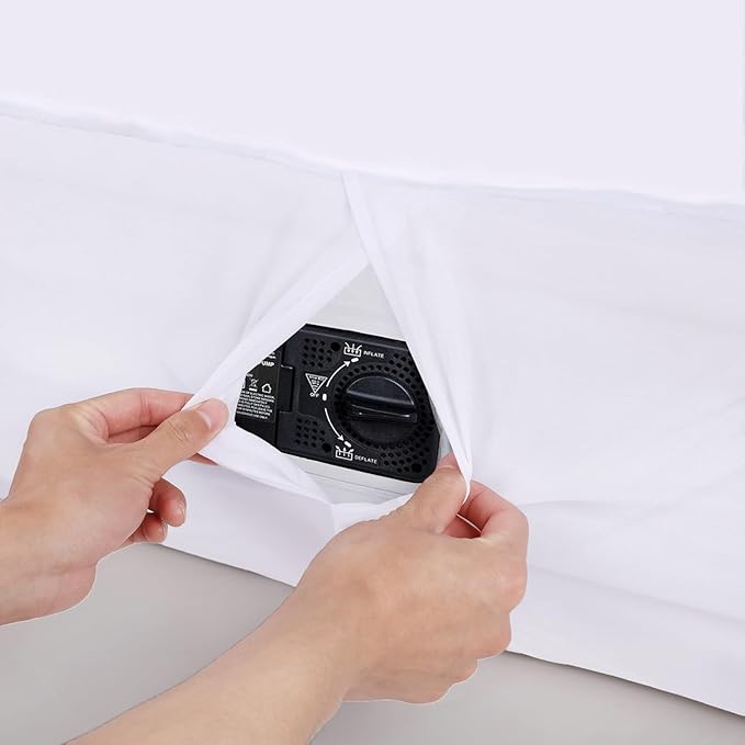 White Air Mattress Sheets - Image 6