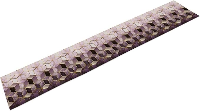 Purple Modern Marble Table Runner - Image 8