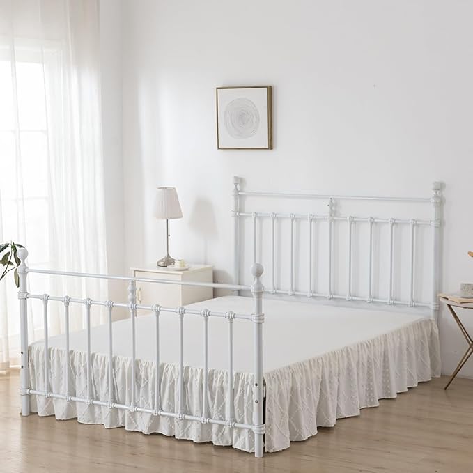 Bed Skirt Queen Size Ruffled Bed Skirt - Image 3