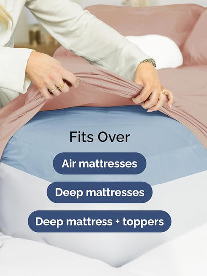 Extra Deep Pocket Queen Sheet Set - Image 6