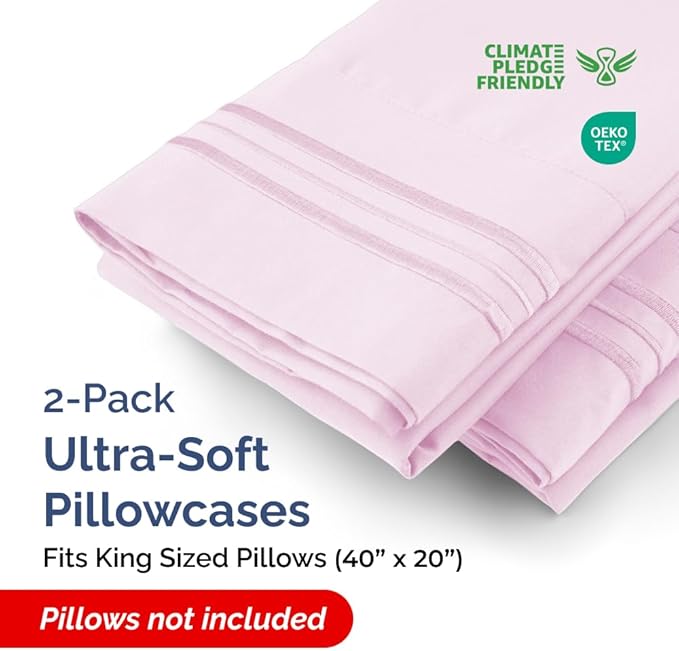 King Pillow Cases Set of 2 - Image 2