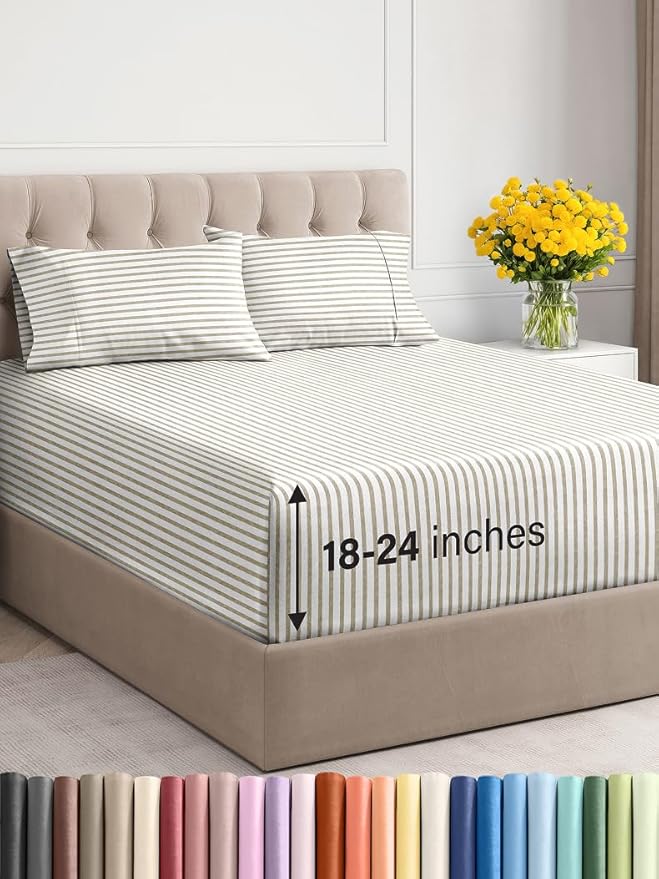 Extra Deep Twin XL Sheet Set by CGKUnlimited