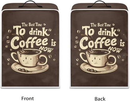 Mumeson Coffee Cup Coffee Maker Cover, Home Kitchen Appliance Cover Stain Dust - Image 2