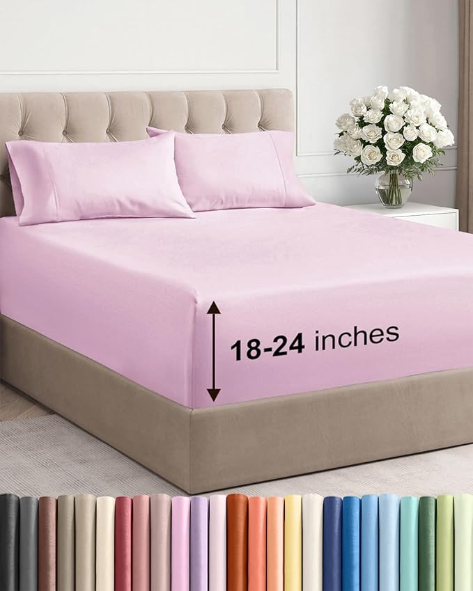 Extra Deep Pocket Queen Sheet Set by CGKUnlimited