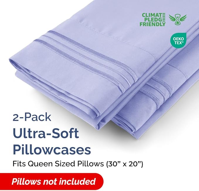 Queen Pillow Cases Set of 2 - Image 2