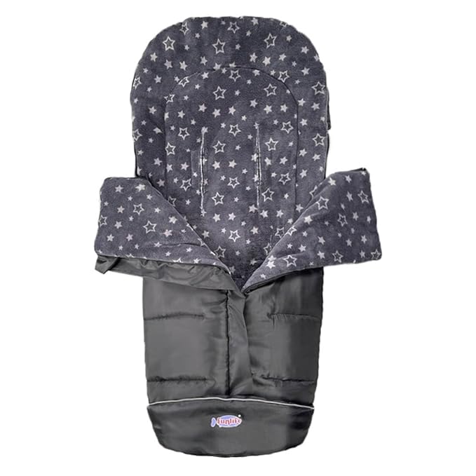 Front Height Adjustable Winter Waterproof Stroller Bunting Bag, Winter Stroller - Image 7
