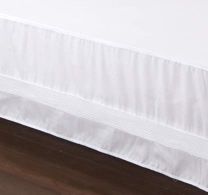 Valea Home Bed Skirt with Split Corners Durable Elegant Luxury Dust Ruffle Bed - Image 6