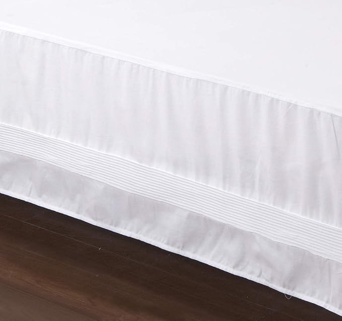 Valea Home Bed Skirt with Split Corners Durable Elegant Luxury Dust Ruffle with - Image 7