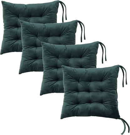 Set of 4 Chair Cushions for Dining Chairs by MissSoul