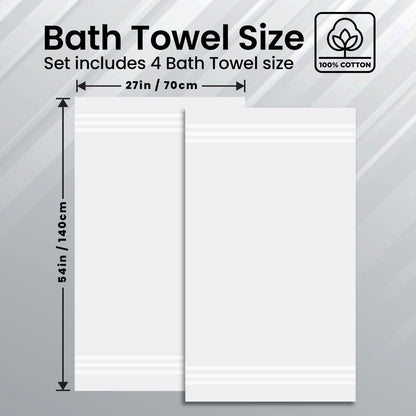 infinitee xclusives 100% ring-spun cotton bath towels for, close-up detail