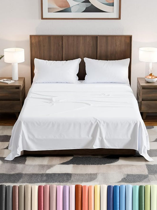 Olympic Queen Sheet Set 66x80 – Luxury RV Olympic Queen Sheets – Soft, Comfy & by CGKUnlimited