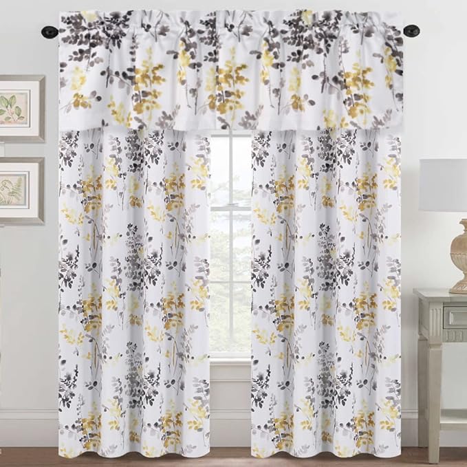 H.VERSAILTEX Valance for Kitchen Windows/Bathroom/Living Room/Bedroom Blackout - Image 7