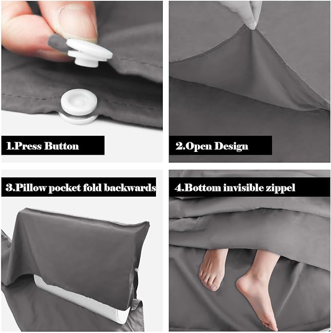 Sleeping Bag Liner, Travel Sheet & Adult Sleep Sack, Camping Sheets Travel - Image 4