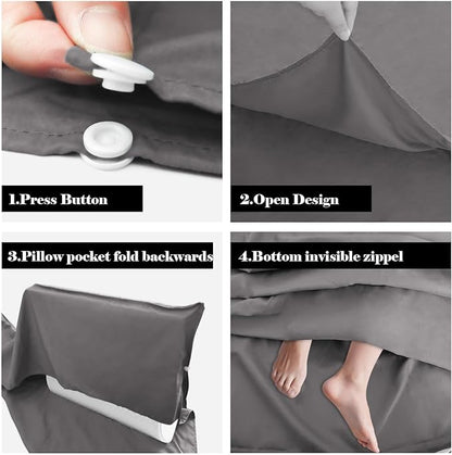 Sleeping Bag Liner, Travel Sheet & Adult Sleep Sack, Camping Sheets Travel - Image 4
