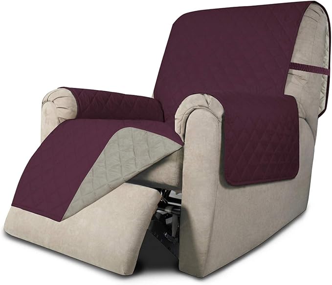 Easy-Going Recliner Sofa Slipcover Reversible Sofa Cover Water Resistant Couch by Easy-Going