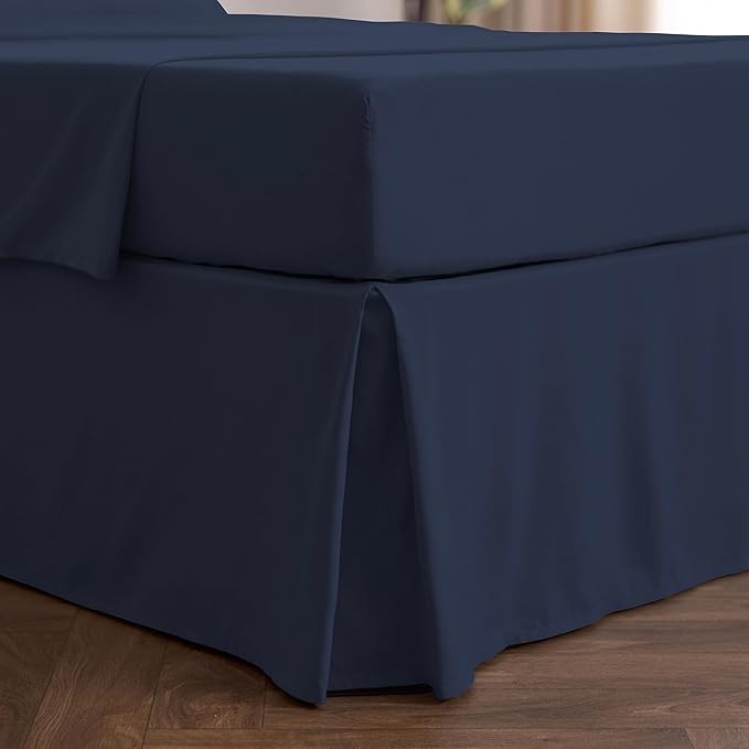 Mellanni Bed Skirt Cal King Size- Bed Skirting by Mellanni