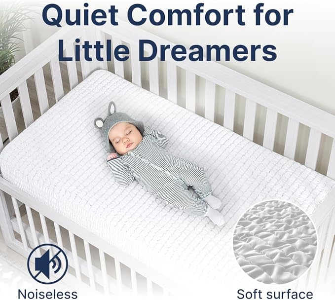 PAULATO BY GA.I.CO Crib Waterproof Mattress Protector – Absorbent Mattress Cover - Image 4