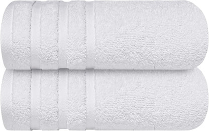 infinitee xclusives 100% ring-spun cotton bath towels for, front angle view