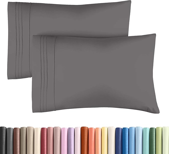 King Pillow Cases Set of 2 by CGKUnlimited