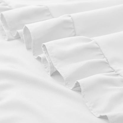 KKJIAF Ruffle Pillow Cases 18x18 Inches, Microfiber Wrinkle Resistant Pillow - Image 7