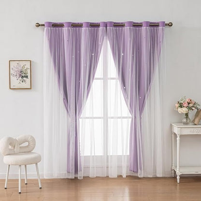 Ombre Rainbow Blackout Curtains - Image 6
