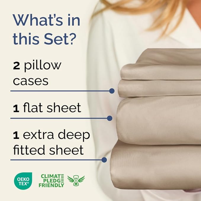 Extra Deep Pocket Cal King Sheets - Image 2