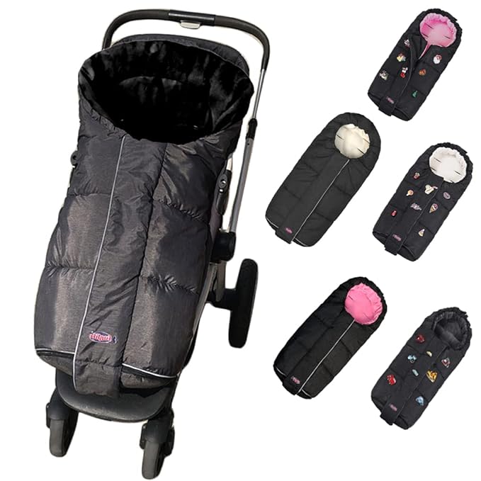 German Designed Winter Tour Waterproof Stroller Footmuff, Width Adjustable by funlife