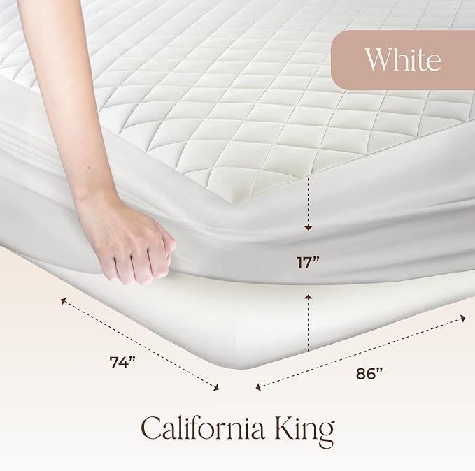 100% Cotton Organic Mattress Pad - Image 2