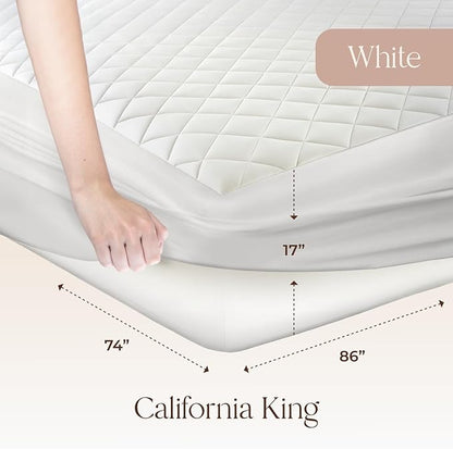 100% Cotton Organic Mattress Pad - Image 2