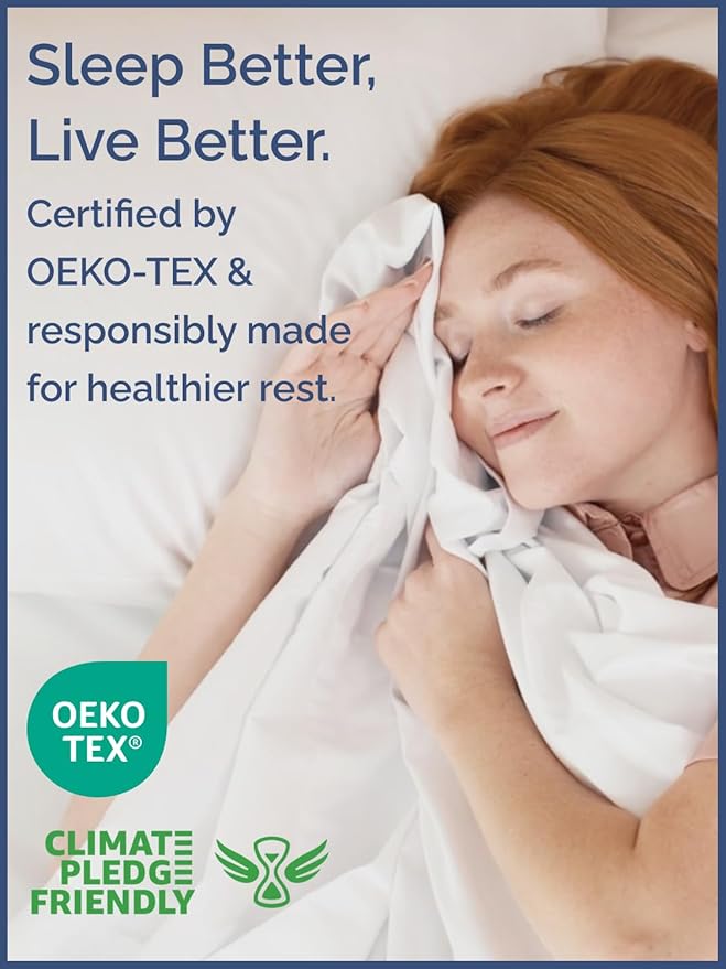 Quilted Fitted Mattress Pad Full Size - Image 7