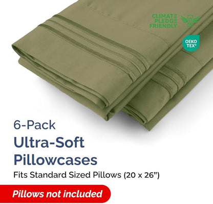 Standard Pillow Cases Set of 6 - Image 2