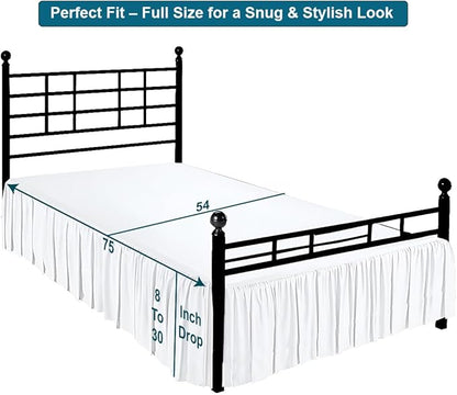 Shreem Linen Ruffled Bed Skirt - Image 5