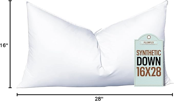 Pillowflex Synthetic Down Pillow Insert - Image 9