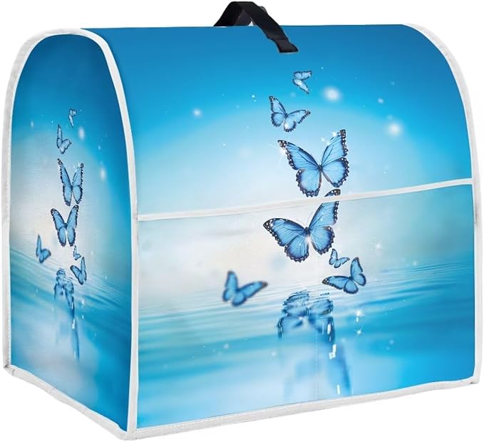 Butterfly Stand Mixer Cover Dust Protective Blue Stand Mixer Covers - Image 6