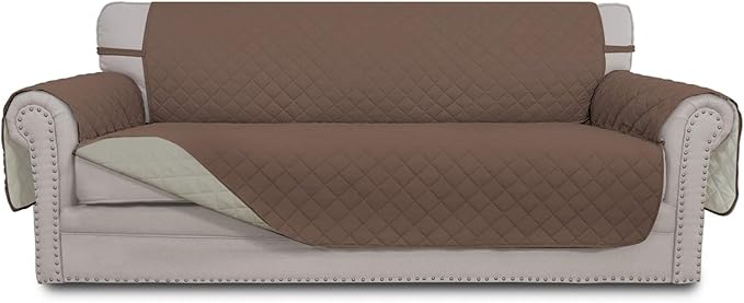 Easy-Going 4 Seater Sofa Slipcover Reversible Sofa Cover Water Resistant Couch by Easy-Going