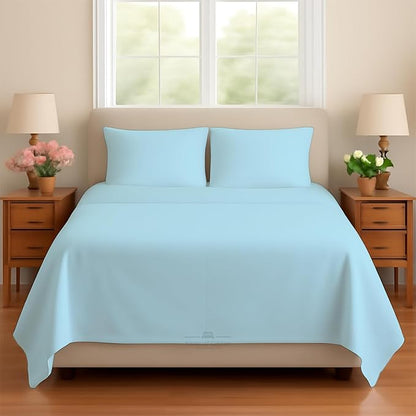 Sleeper Sofa 4 Piece Bed Sheet Set Premium Quality 100% Cotton 500 Thread Count by Yarns+of+Cotton