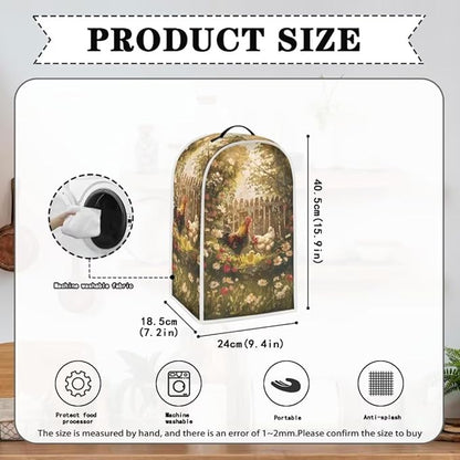 Chicken Blender Dust Cover, Anti Fingerprint Polyester Stand Mixer or Coffee - Image 6