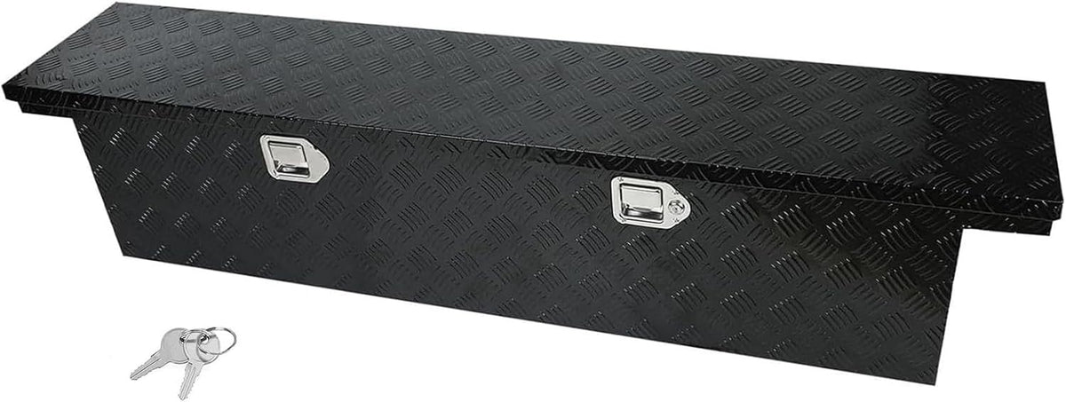 63 in aluminum truck bed tool box, crossover, main product view