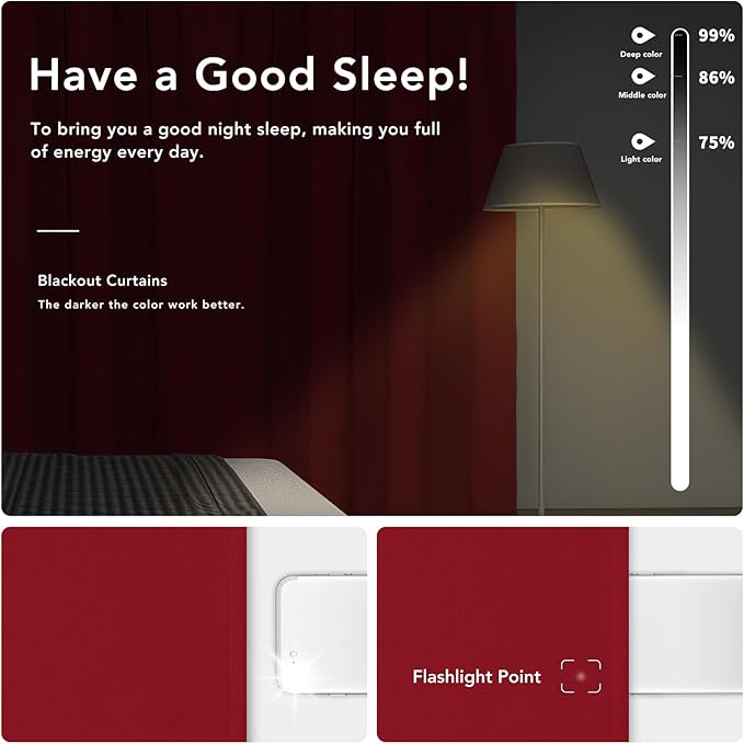 Easy-Going Rod Pocket Blackout Curtains - Image 3