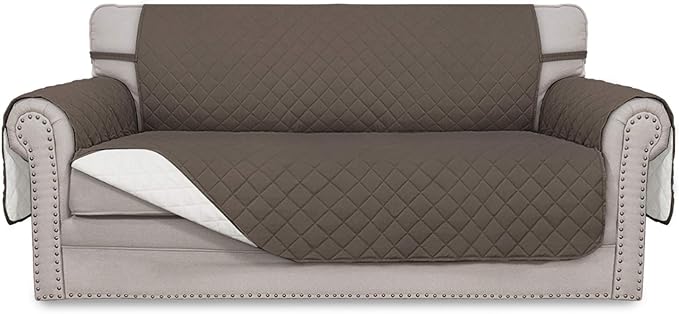 Easy-Going Sofa Slipcover Reversible Loveseat Sofa Cover Couch Cover by Easy-Going