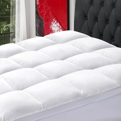 SOPAT Mattress Topper Full Size Extra Thick Mattress Pad 8-21" Deep Pocket Soft by SOPAT