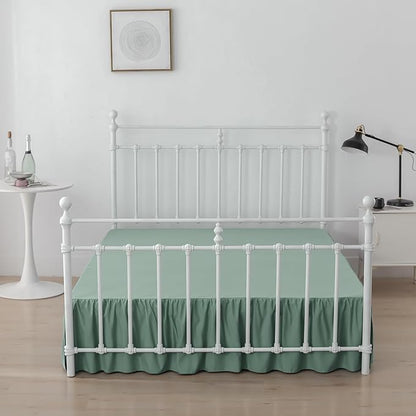 Bed Skirt Twin Size Ruffled Bed Skirt - Image 4