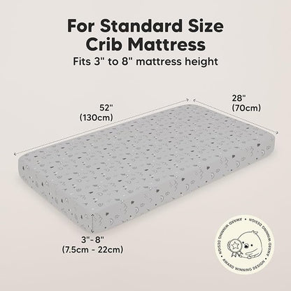 KeaBabies 2-Pack Baby Crib Sheets - Image 3