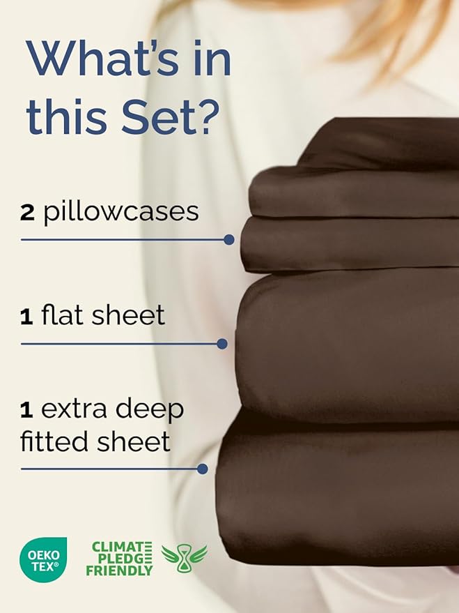 Extra Deep Pocket Queen Sheet Set - Image 2