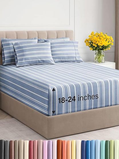 Extra Deep Cal King Sheet Set by CGKUnlimited