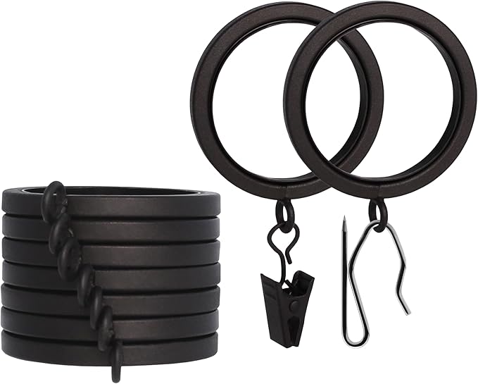 BlastHome® Luxury Curtain Rings by BlastHome