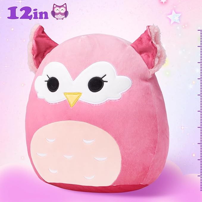 BSTAOFY Cute Owl Soft Plush Pillow - Image 5